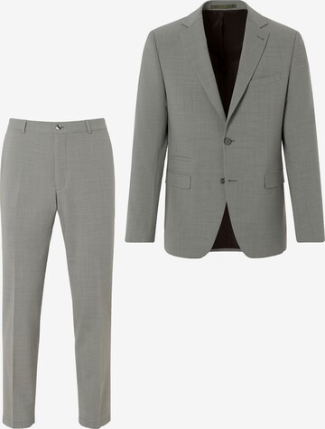 BENVENUTO Slim fit Suit 'SALVI' in Grey: front
