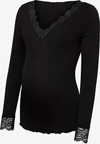 Tricou 'VMMSkye' de la Vero Moda Maternity pe negru: față