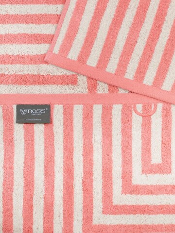 ROSS Towel 'Grafik' in Red