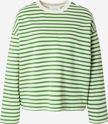 ARMEDANGELS Суичър 'FRANKAA' в зелено: отпред