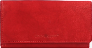 GREENBURRY Wallet in Red: front