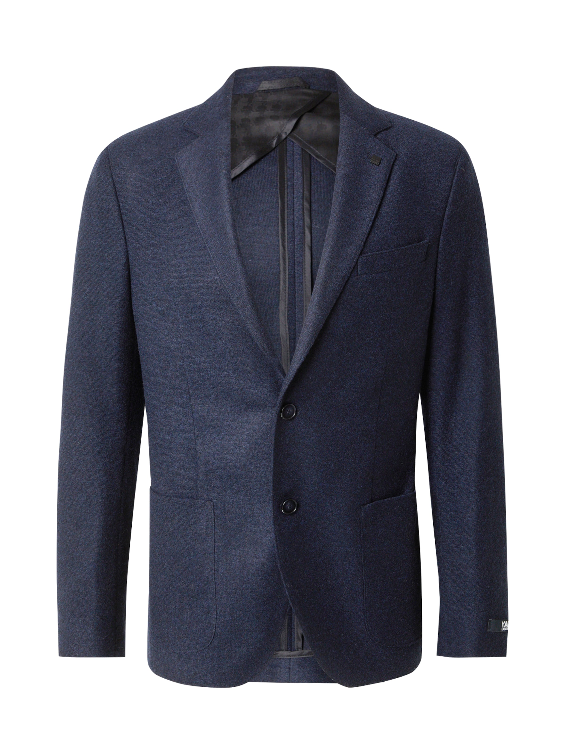 Karl Lagerfeld Slim fit Σακάκι για το γραφείο σε μπλε: μπροστά