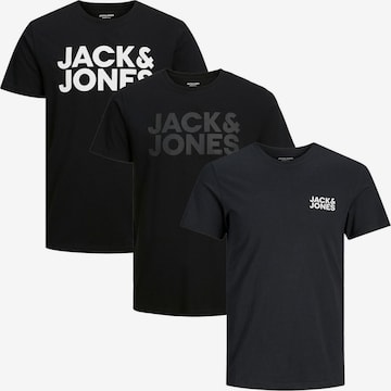 JACK & JONES Shirt 'Corp' in Grau: Vorderseite