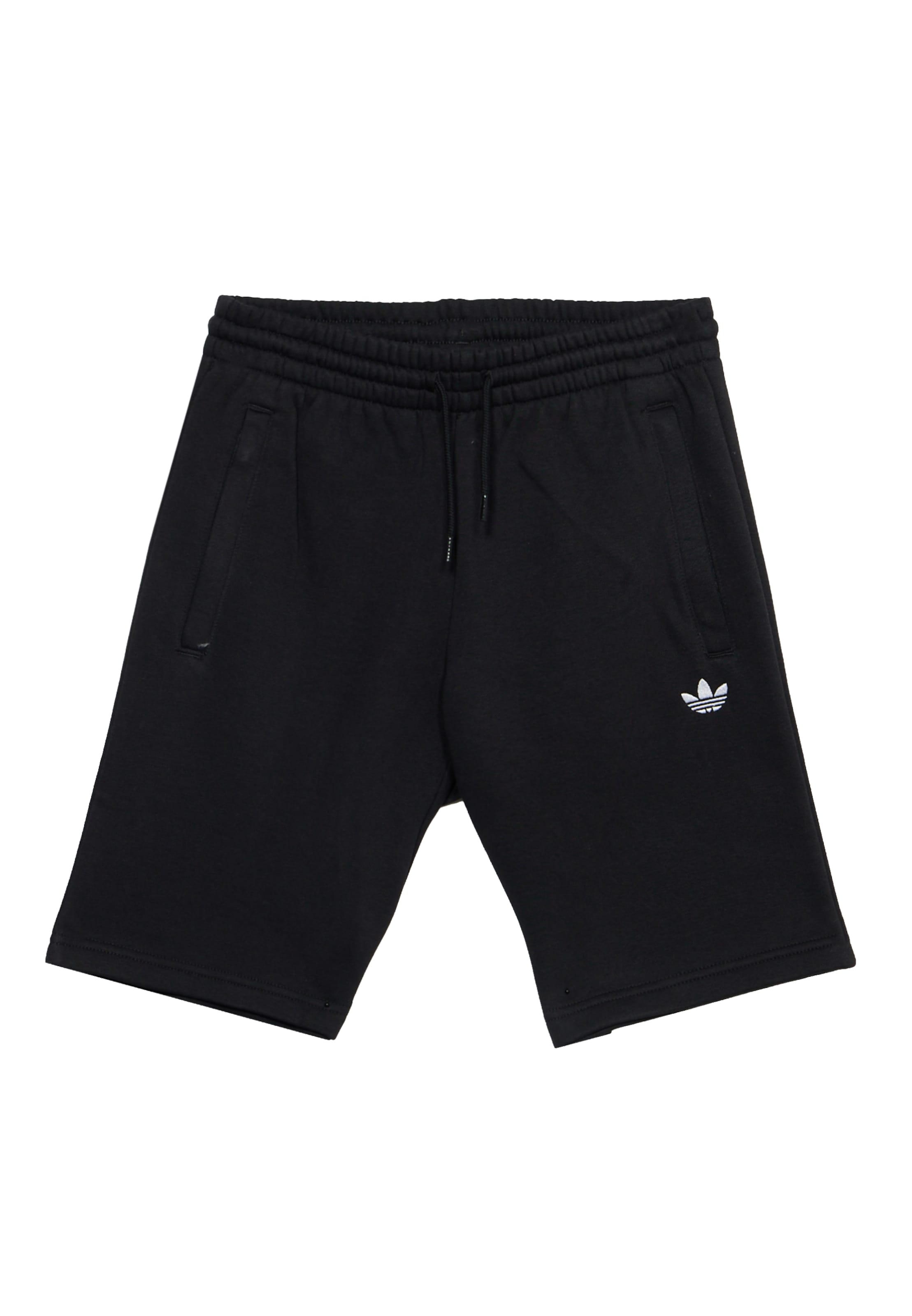 ADIDAS ORIGINALS Ohlapna forma Hlače | črna barva: sprednja stran