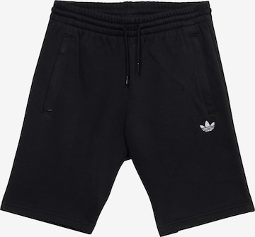 juoda ADIDAS ORIGINALS Laisvas Kelnės: priekis