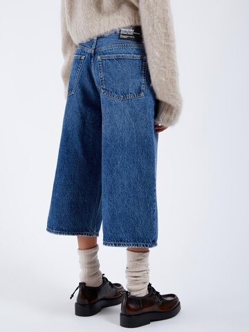 Dr. Denim Loosefit Jeans 'Dace Mid Wide Capri' in Blauw