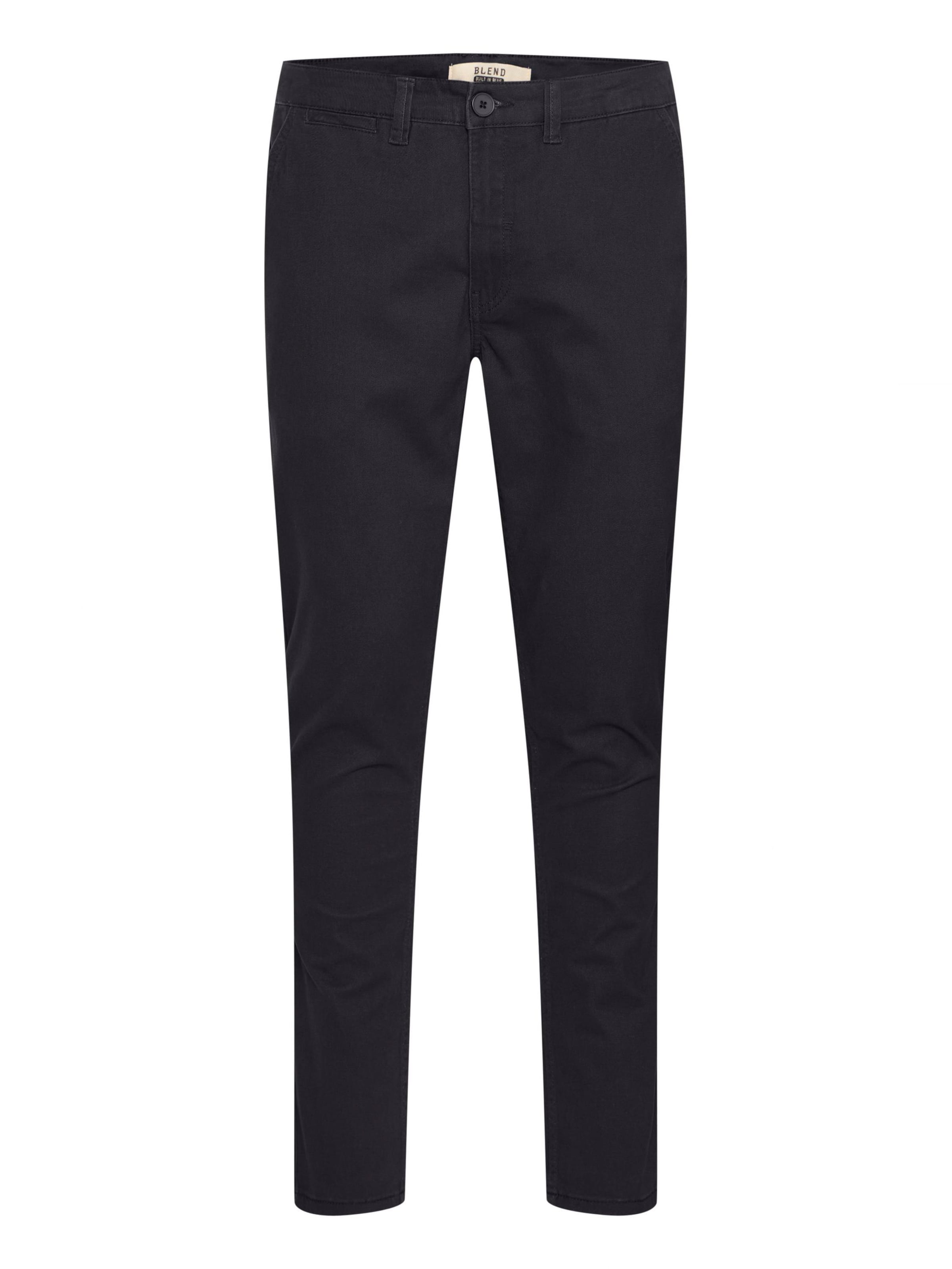 Pantaloni chino 'Perrini' di BLEND in nero: frontale