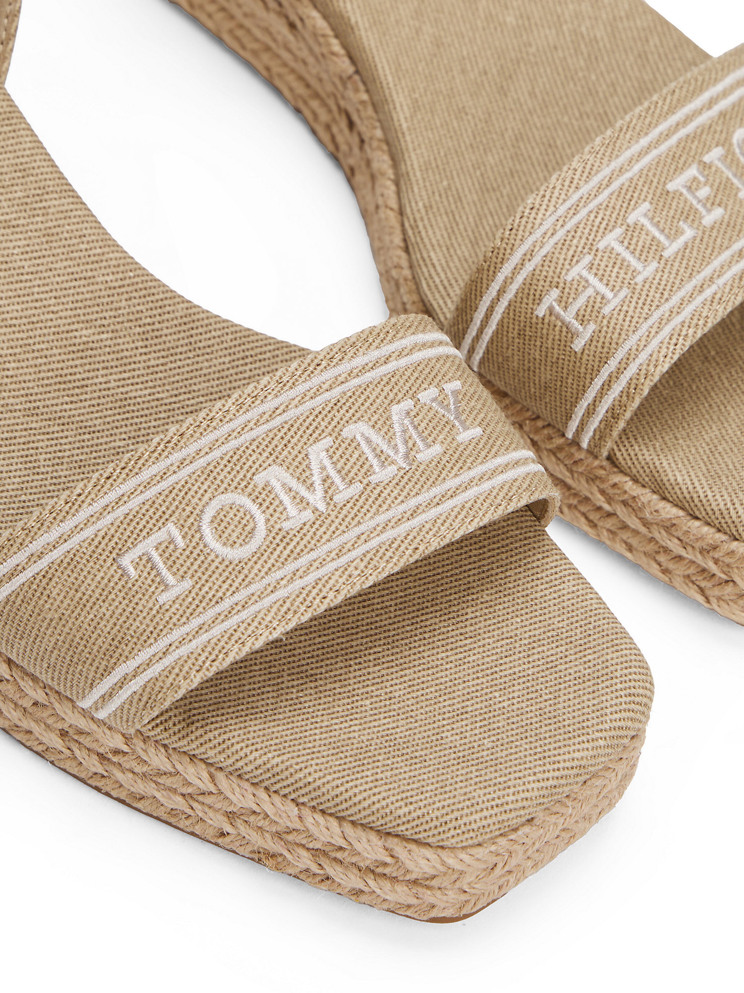 TOMMY HILFIGER Sandale in Beige