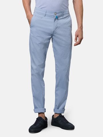 Pantalon chino 'Futureflex' PIERRE CARDIN en bleu : devant