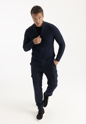Felix Hardy Strickjacke in Blau