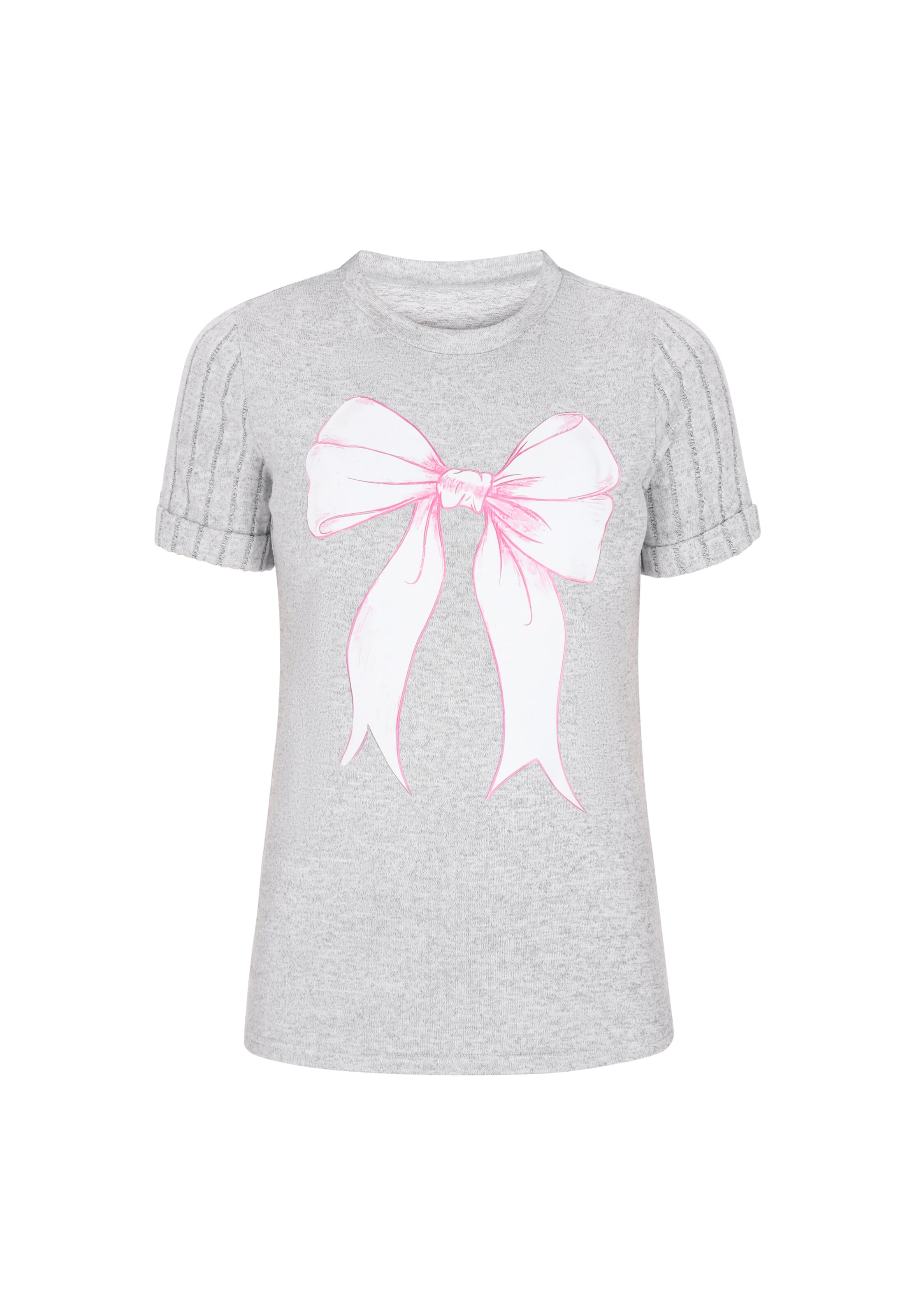 NALLY Camisa em cinzento / rosa / branco, Vista do artigo