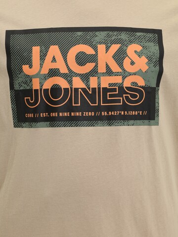 Jack & Jones Plus T-Shirt in Beige