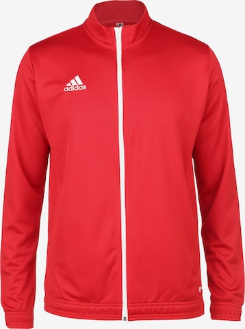 ADIDAS SPORTSWEAR - Casaco de treino 'Entrada 22' em vermelho: frente