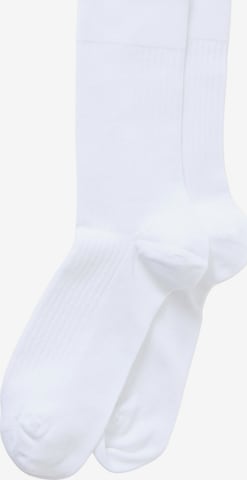Chaussettes 'Edna' Swedish Stockings en blanc : devant