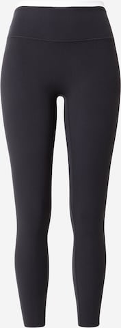 juoda Abercrombie & Fitch Siauras Sportinės kelnės: priekis