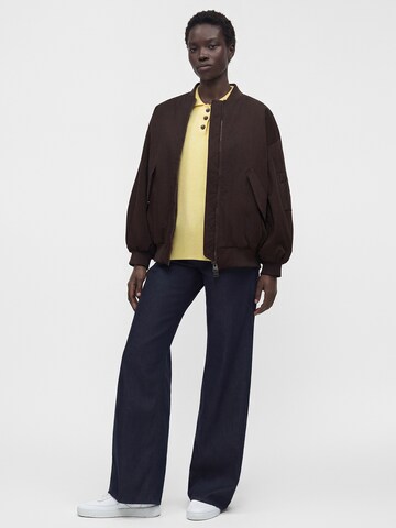 ARMANI EXCHANGE Prehodna jakna | rjava barva