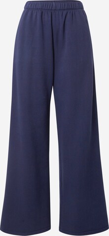 Wide Leg Pantalon HOLLISTER en bleu : devant