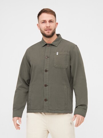 NIKIN Tussenjas 'TreeJacket Workwear Relaxed' in Groen: voorkant