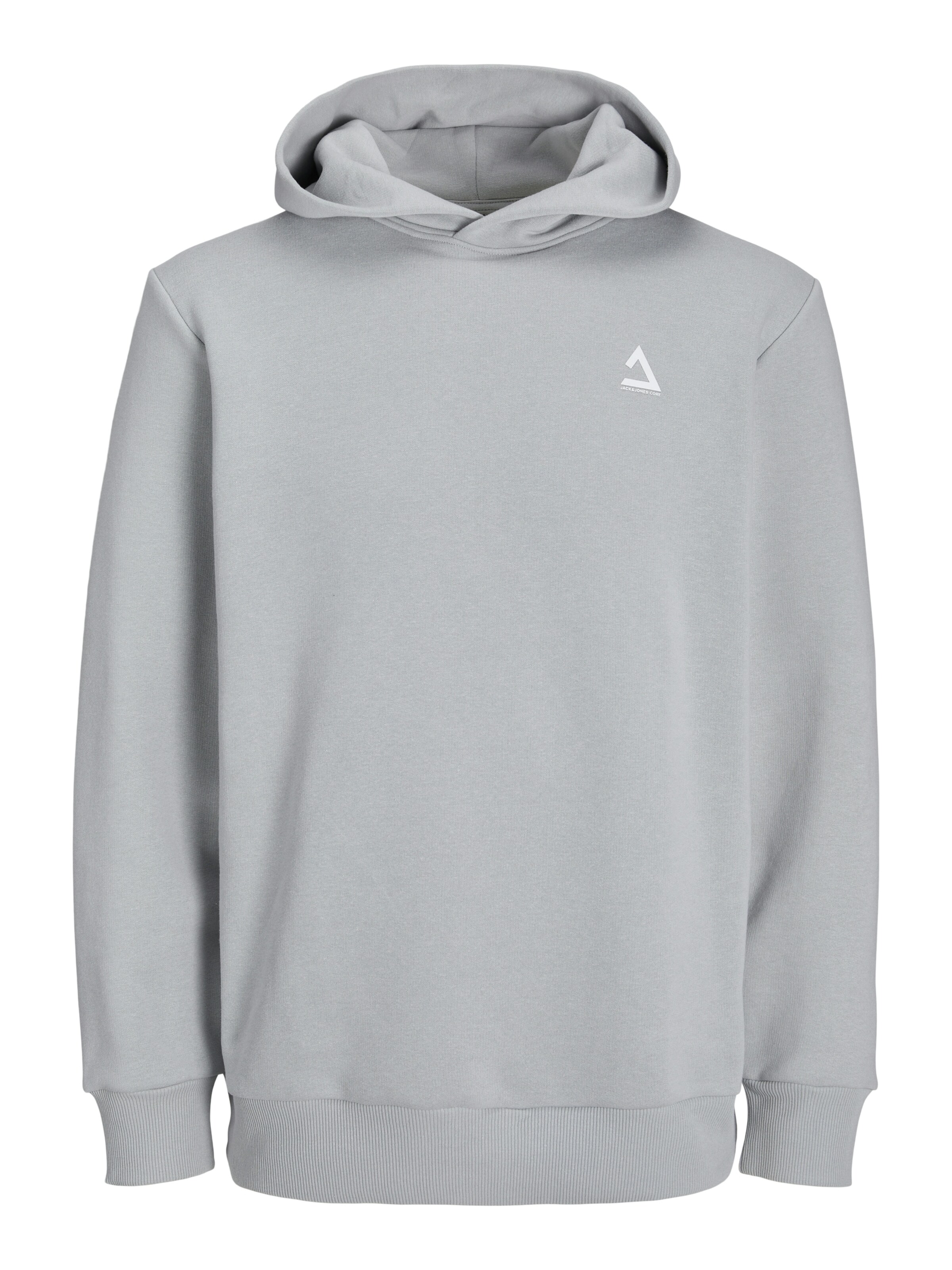 JACK & JONES Sweatshirt 'JCOTRIANGLE' i grå: forside