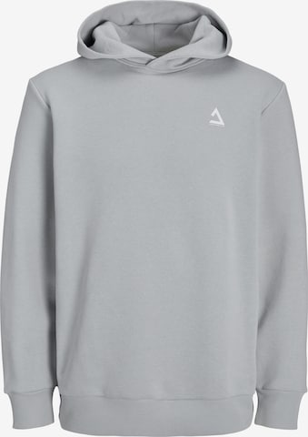 JACK & JONES Μπλούζα φούτερ 'TRIANGLE' σε γκρι: μπροστά