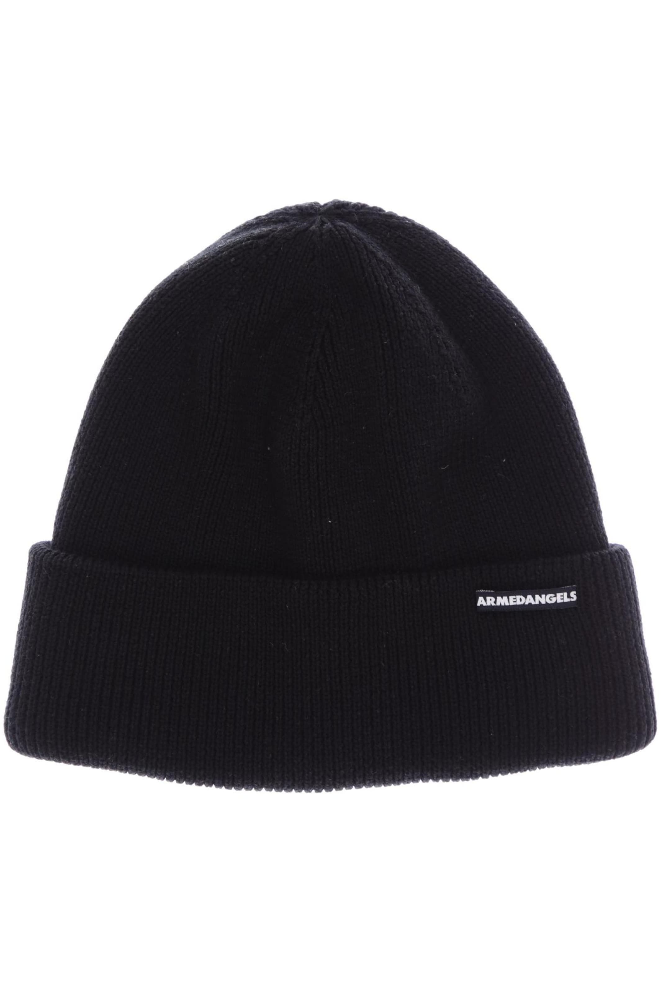 ARMEDANGELS Hat & Cap in One size in Black: front