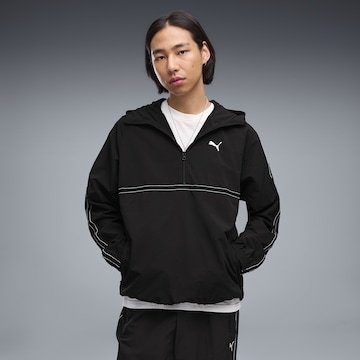 PUMA Sportsweatshirt in Zwart: voorkant