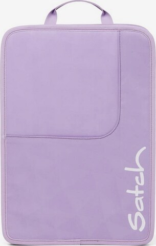 Satch Bag in Purple: front