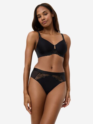 TRIUMPH T-shirt BH 'Wild Azalea' in Zwart