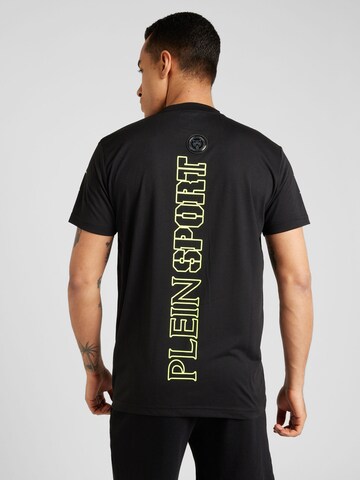 T-Shirt Plein Sport en noir : devant