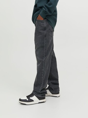 Jack & Jones Junior Loosefit Jeans 'Chris' in Schwarz