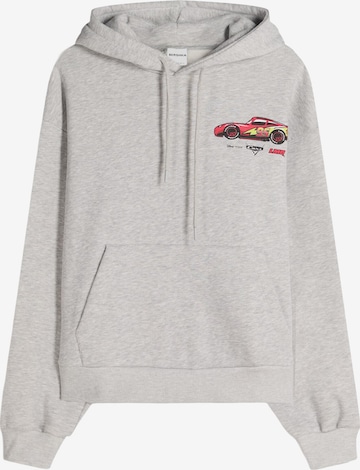 Bershka Collegepaita värissä harmaa: etupuoli