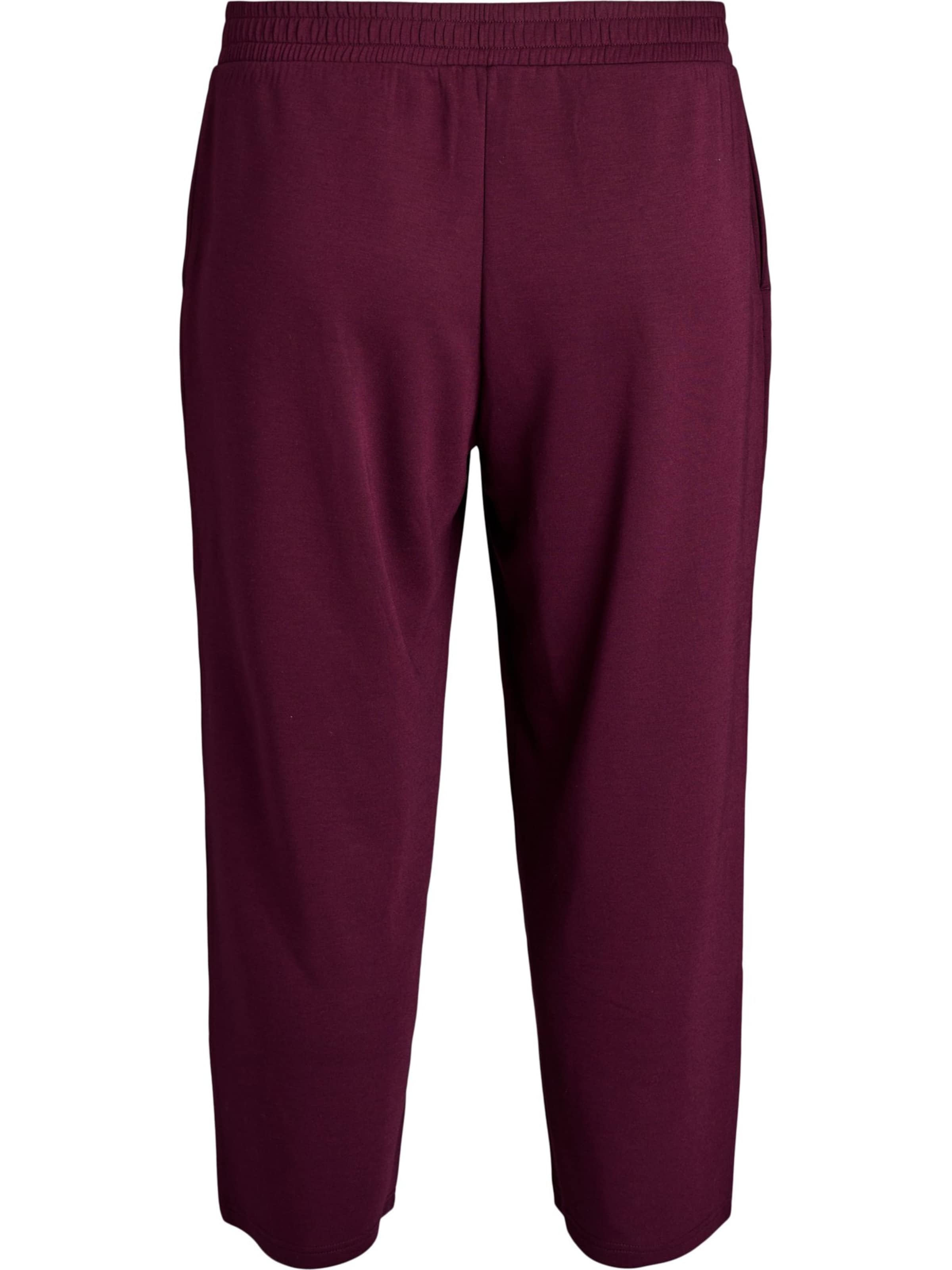 Zizzi Tapered Trousers 'MALISA' in Red