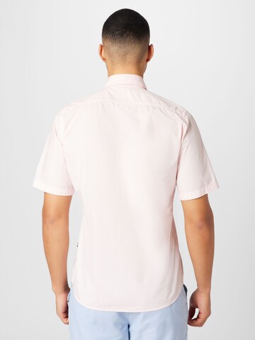 BOSS Orange Slim fit Overhemd 'Relegant' in Roze