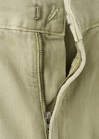 MANGOBarrel Traperice s naborima 'Souffle' - zelena boja