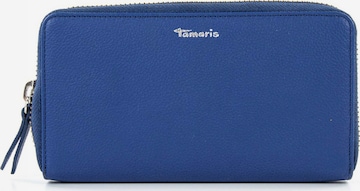 TAMARIS Wallet 'Amanda' in Blue: front