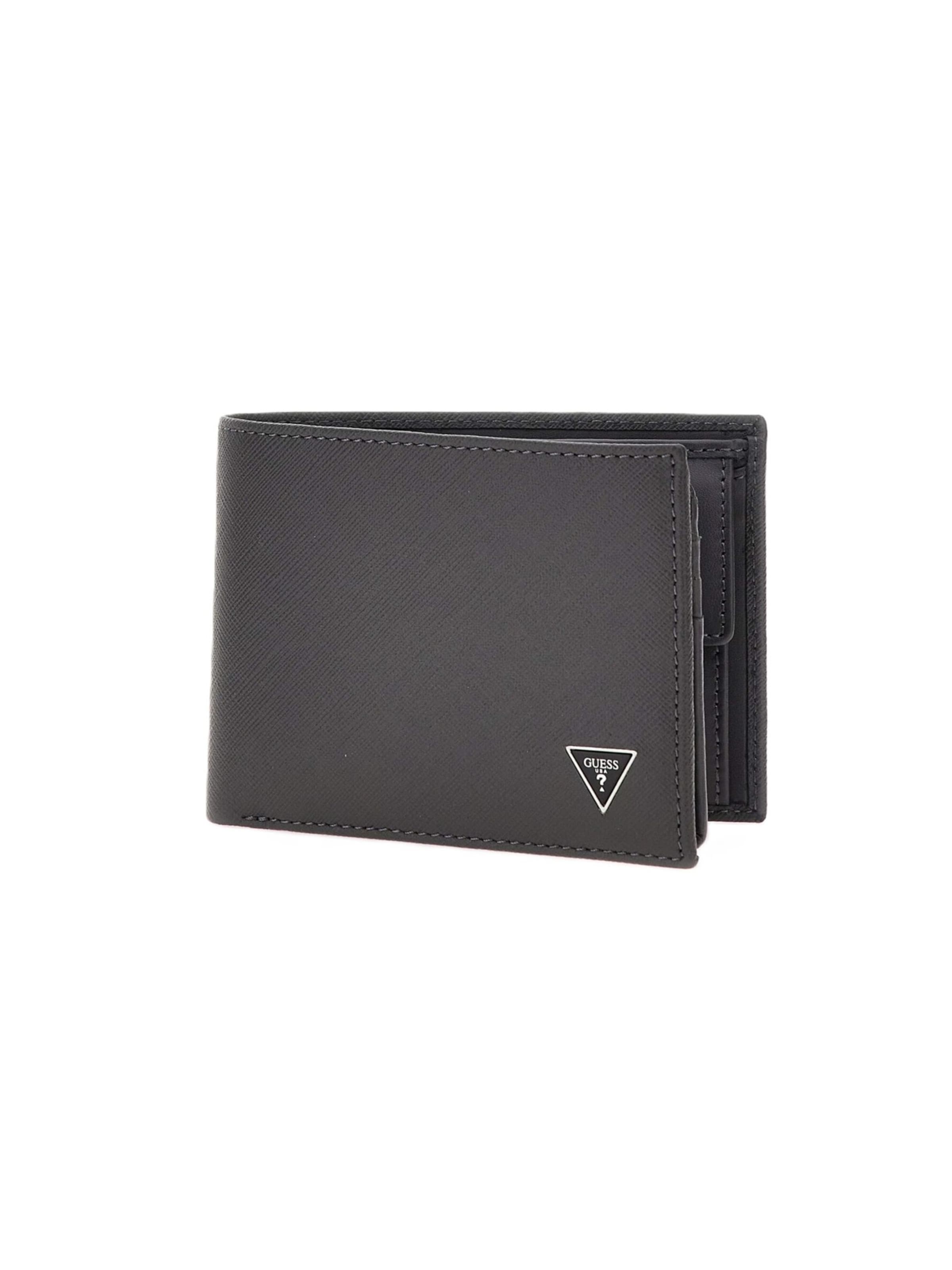 GUESS Wallet 'SMCSLELEA24 atc' in Grey: front