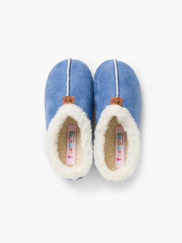 Pisamonas - Zapatillas de casa en azul