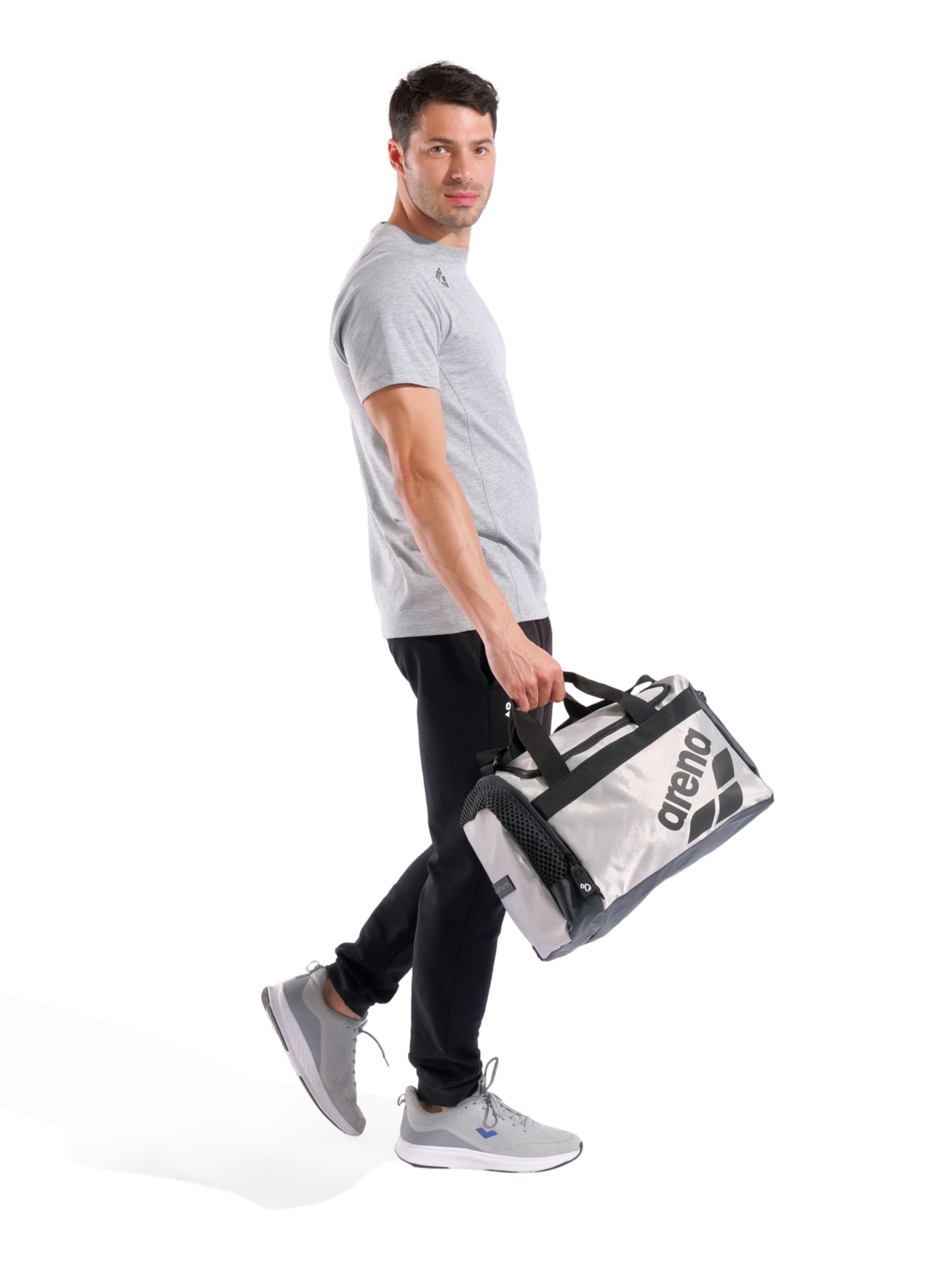 ARENA Спортивная сумка 'ALL SET DUFFLE 25L' в Серый