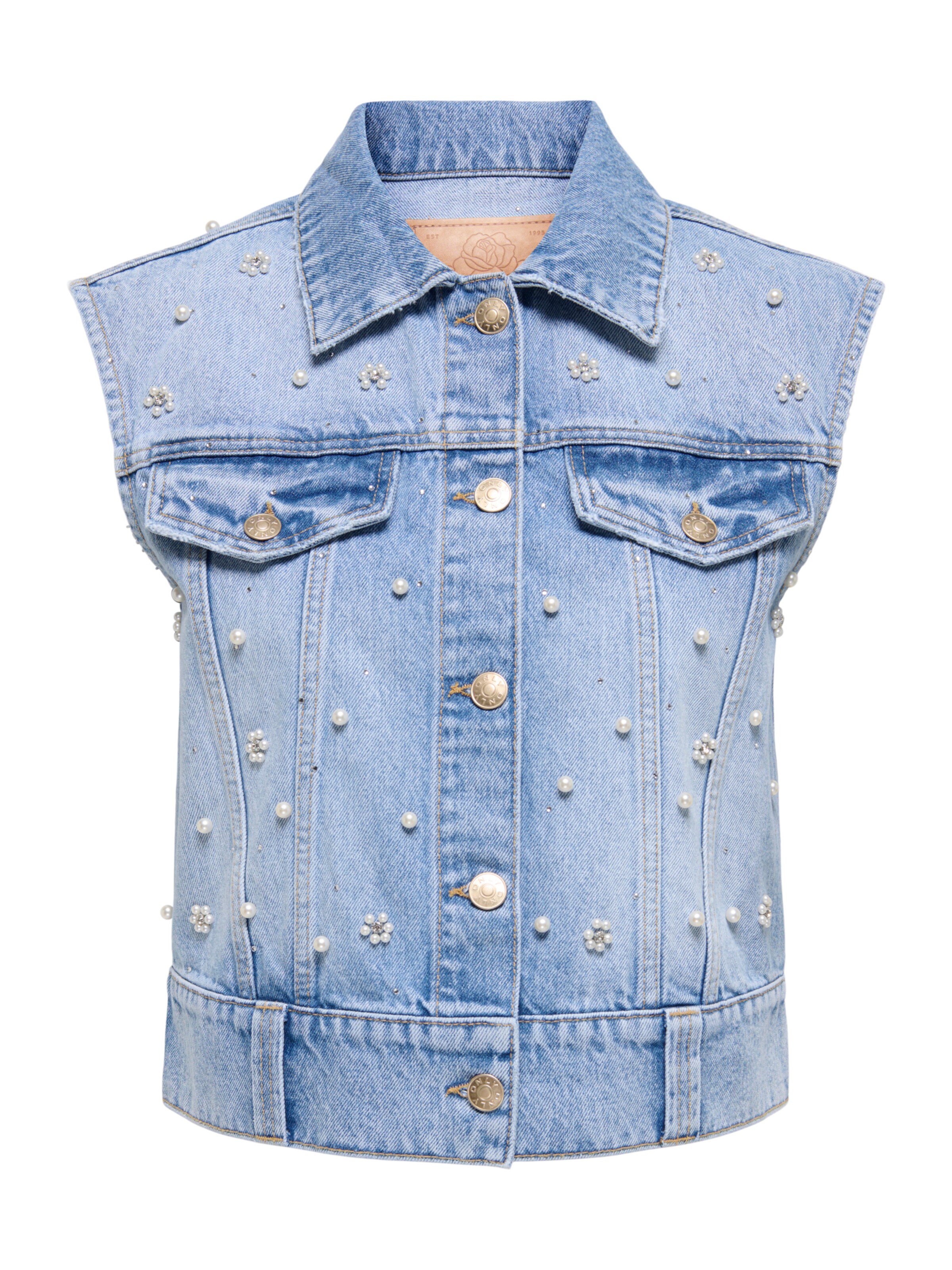 ONLY Vesta 'ONLONUR' - modrá denim / perlovo biela, Produkt