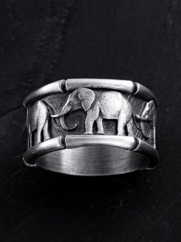Bague 'ELEPHANT'S WISDOM' REYTEL en argent