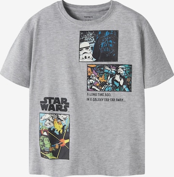 NAME IT - Camiseta 'Star Wars' en gris: frente