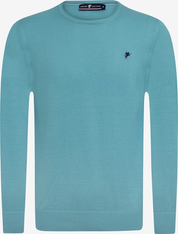 DENIM CULTURE Pullover 'Manno' in Blau: predná strana