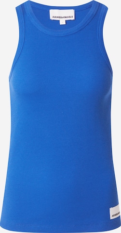 ARMEDANGELS - Top 'KANITA' em azul: frente