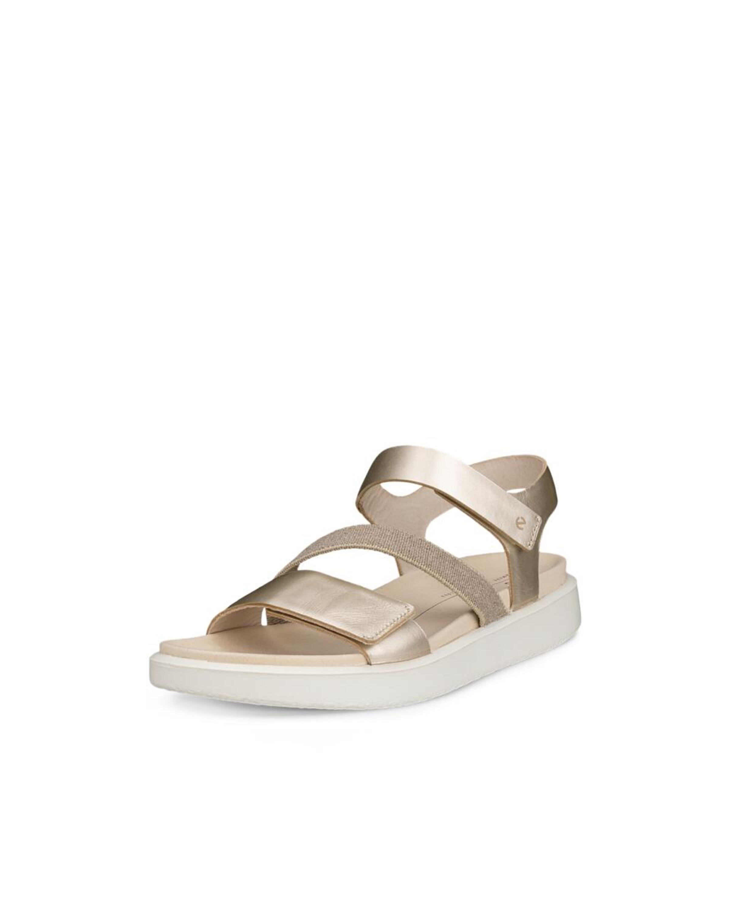 ECCO Sandals in Gold: front