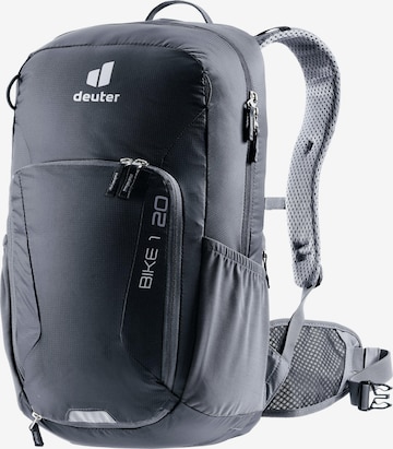 DEUTER Sports Backpack in Black: front