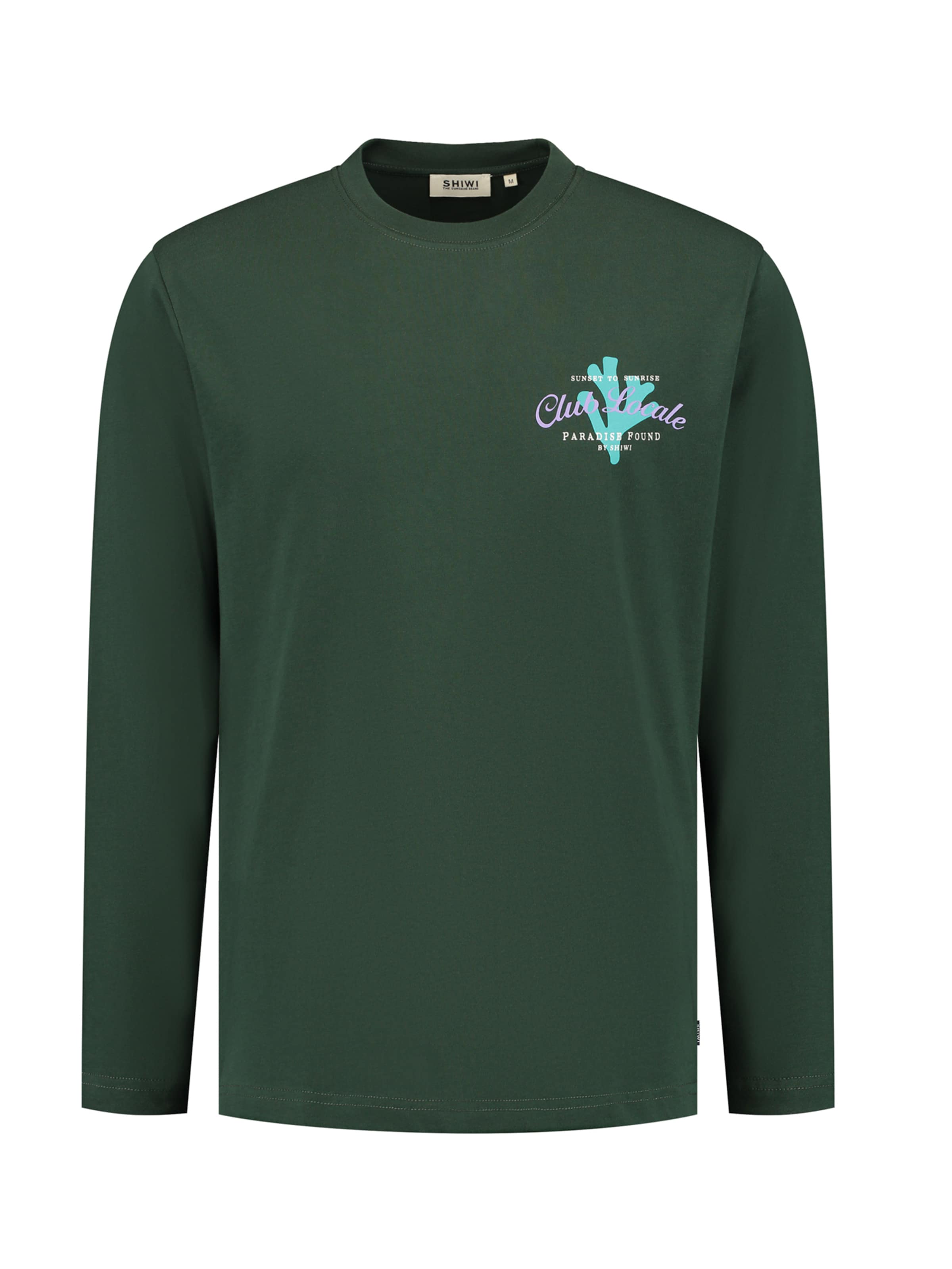 Shiwi Тениска 'Jude Paradice' в зелено: отпред