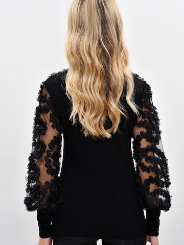 Cool & Sexy - Blusa en negro