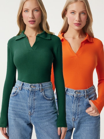 Happiness İstanbulPulover - zelena boja: prednji dio