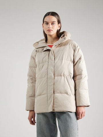 mazine Winterjas 'Peyla' in Beige: voorkant