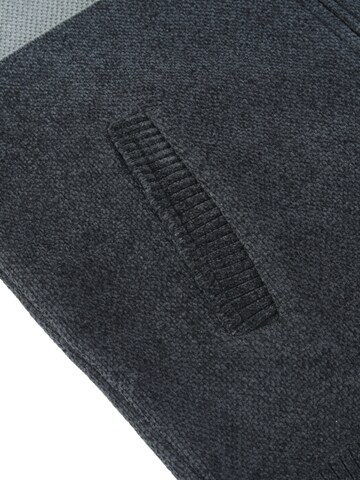 ALLTHEMEN Strickjacke 'Flausch'‌‌‌ in Grau